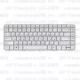 Клавиатура для ноутбука HP Pavilion G6-1386 Серебристая
