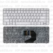 Клавиатура для ноутбука HP Pavilion G6-1b28 Серебристая