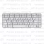 Клавиатура для ноутбука HP Pavilion G6-1c71 Серебристая