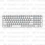 Клавиатура для ноутбука HP Pavilion G6-2011 Белая, без рамки