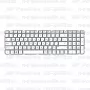 Клавиатура для ноутбука HP Pavilion G6-2078sr Белая, без рамки