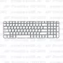 Клавиатура для ноутбука HP Pavilion G6-2301 Белая, без рамки