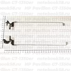 Петли матрицы для ноутбука HP Pavilion G7-1350er (левая + правая)