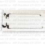 Петли матрицы для ноутбука HP Pavilion G7-1370 (левая + правая)