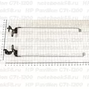 Петли матрицы для ноутбука HP Pavilion G7t-1200 (левая + правая)