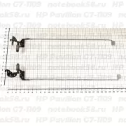 Петли матрицы для ноутбука HP Pavilion G7-1109 (левая + правая)