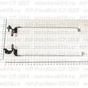 Петли матрицы для ноутбука HP Pavilion G7-1255 (левая + правая)