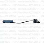 Шлейф жесткого диска для ноутбука HP Pavilion G7-2054 (6+7pin)