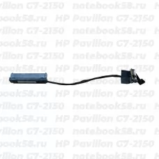 Шлейф жесткого диска для ноутбука HP Pavilion G7-2150 (6+7pin)