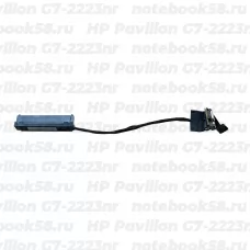 Шлейф жесткого диска для ноутбука HP Pavilion G7-2223nr (6+7pin)