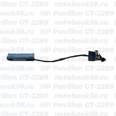 Шлейф жесткого диска для ноутбука HP Pavilion G7-2289 (6+7pin)