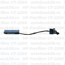 Шлейф жесткого диска для ноутбука HP Pavilion G7-2290 (6+7pin)
