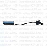 Шлейф жесткого диска для ноутбука HP Pavilion G7-2304 (6+7pin)