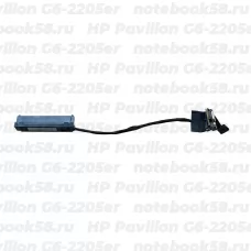 Шлейф жесткого диска для ноутбука HP Pavilion G6-2205er (6+7pin)