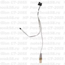 Шлейф матрицы для ноутбука HP Pavilion G7-2055 (40pin LVDS, LED)