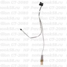 Шлейф матрицы для ноутбука HP Pavilion G7-2080 (40pin LVDS, LED)
