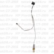 Шлейф матрицы для ноутбука HP Pavilion G7-2105 (40pin LVDS, LED)