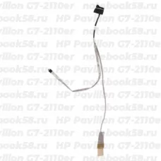 Шлейф матрицы для ноутбука HP Pavilion G7-2110er (40pin LVDS, LED)