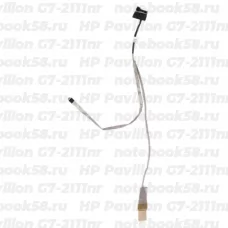 Шлейф матрицы для ноутбука HP Pavilion G7-2111nr (40pin LVDS, LED)