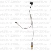 Шлейф матрицы для ноутбука HP Pavilion G7-2206sr (40pin LVDS, LED)