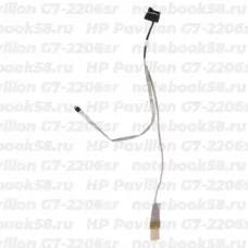 Шлейф матрицы для ноутбука HP Pavilion G7-2206sr (40pin LVDS, LED)