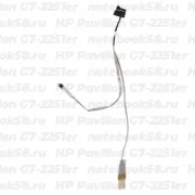 Шлейф матрицы для ноутбука HP Pavilion G7-2251er (40pin LVDS, LED)