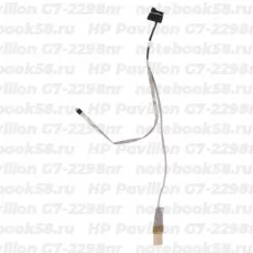 Шлейф матрицы для ноутбука HP Pavilion G7-2298nr (40pin LVDS, LED)