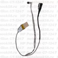 Шлейф матрицы для ноутбука HP Pavilion G7-1247 (40pin LVDS, LED)