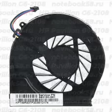 Вентилятор для ноутбука HP Pavilion G6-2108 (4 контакта)