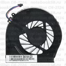 Вентилятор для ноутбука HP Pavilion G6-2124 (4 контакта)