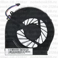 Вентилятор для ноутбука HP Pavilion G6-2126sr (4 контакта)