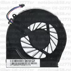 Вентилятор для ноутбука HP Pavilion G6-2277sr (4 контакта)