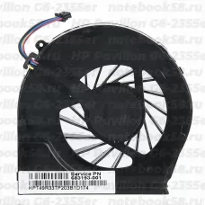 Вентилятор для ноутбука HP Pavilion G6-2355er (4 контакта)
