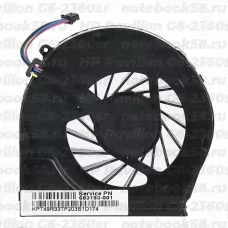 Вентилятор для ноутбука HP Pavilion G6-2360sr (4 контакта)