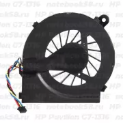 Вентилятор для ноутбука HP Pavilion G7-1316 (4 контакта)