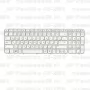 Клавиатура для ноутбука HP Pavilion G6-2180 Белая, с рамкой