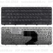 Клавиатура для ноутбука HP Pavilion G6-1368 Черная