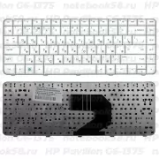 Клавиатура для ноутбука HP Pavilion G6-1375 Белая