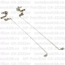 Петли матрицы для ноутбука HP Pavilion G6-2322er (левая + правая)