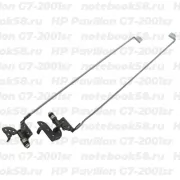 Петли матрицы для ноутбука HP Pavilion G7-2001sr (левая + правая)