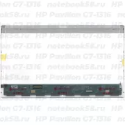 Матрица для ноутбука HP Pavilion G7-1316 (1600x900 HD+) TN, 40pin, Глянцевая