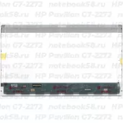 Матрица для ноутбука HP Pavilion G7-2272 (1600x900 HD+) TN, 40pin, Глянцевая