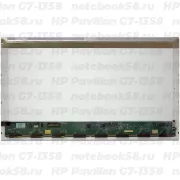 Матрица для ноутбука HP Pavilion G7-1358 (1600x900 HD+) TN, 40pin, Глянцевая