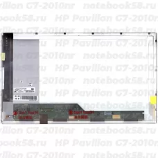 Матрица для ноутбука HP Pavilion G7-2010nr (1600x900 HD+) TN, 40pin, Глянцевая
