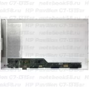 Матрица для ноутбука HP Pavilion G7-1315sr (1600x900 HD+) TN, 40pin, Глянцевая