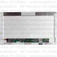 Матрица для ноутбука HP Pavilion G7-1322nr (1600x900 HD+) TN, 40pin, Матовая
