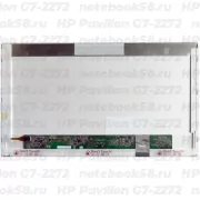 Матрица для ноутбука HP Pavilion G7-2272 (1600x900 HD+) TN, 40pin, Матовая