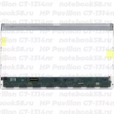 Матрица для ноутбука HP Pavilion G7-1314nr (1600x900 HD+) TN, 40pin, Глянцевая