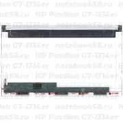 Матрица для ноутбука HP Pavilion G7-1314er (1600x900 HD+) TN, 40pin, Глянцевая