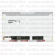 Матрица для ноутбука HP Pavilion G6-2331er (1366x768 HD) TN, 40pin, Глянцевая